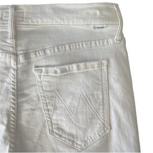 MOTHER The Dropout whipping Cream Straight Jeans size 29